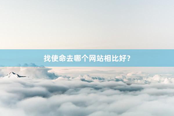 找使命去哪个网站相比好？